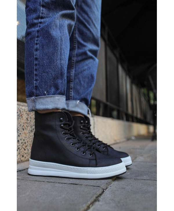 CH055 BT Erkek Bot SIYAH