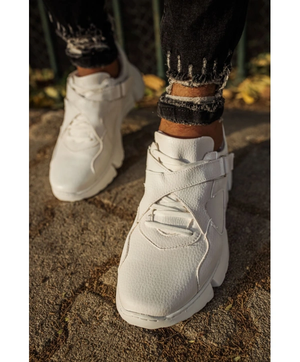 CH071 BT Erkek Ayakkabı BEYAZ