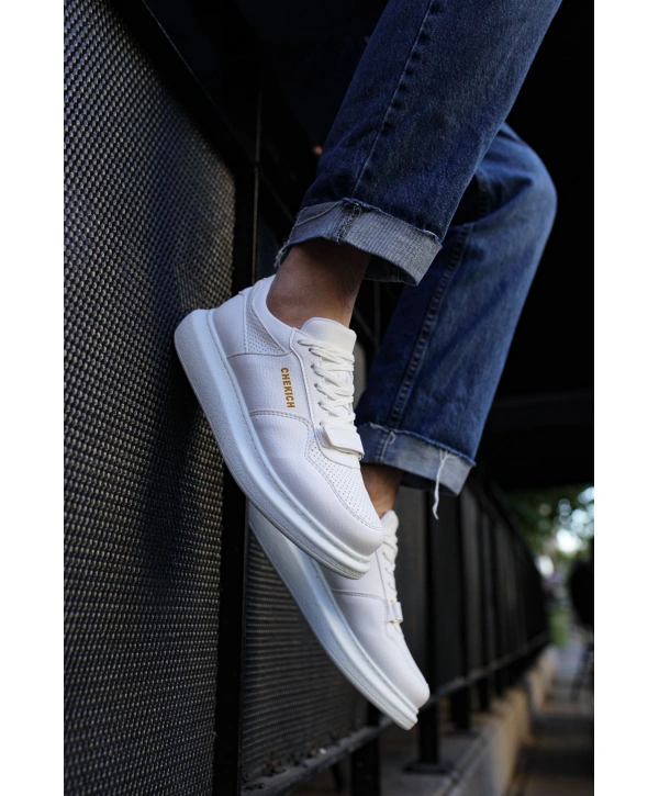 CH073 BT Erkek Ayakkabı BEYAZ