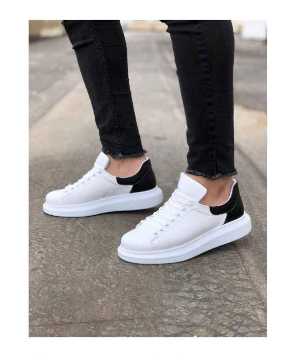 CH256 BT  Erkek Ayakkabı BEYAZ/SİYAH