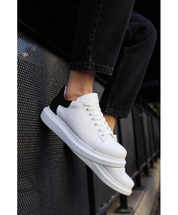 CH256 BT  Erkek Ayakkabı BEYAZ/SİYAH