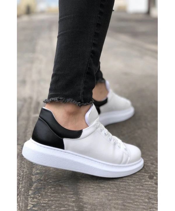 CH256 BT  Erkek Ayakkabı BEYAZ/SİYAH