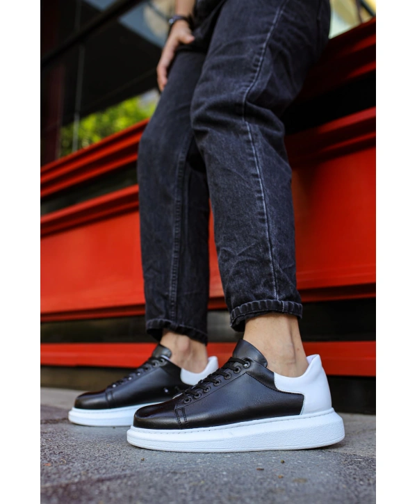 CH256 BT  Erkek Ayakkabı SİYAH/BEYAZ