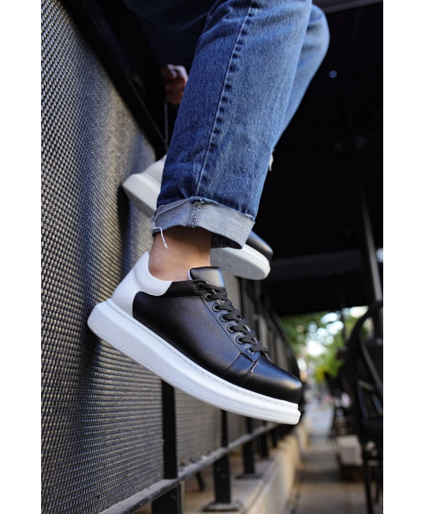 CH256 BT  Erkek Ayakkabı SİYAH/BEYAZ