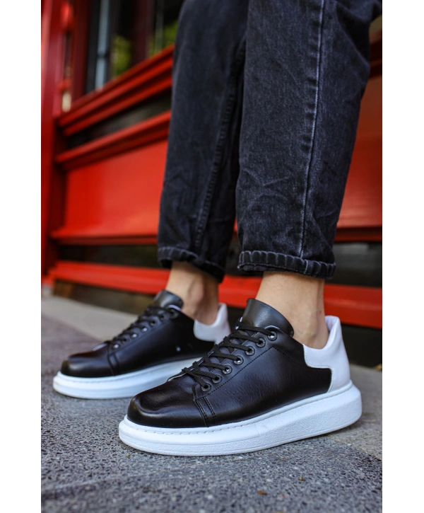 CH256 BT  Erkek Ayakkabı SİYAH/BEYAZ