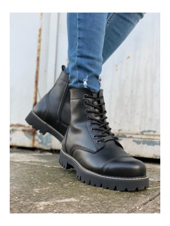 CH009 Cilt ST Erkek Bot SIYAH