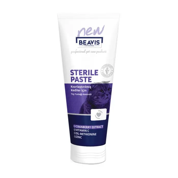 Beavıs Kısırlaştırılmış Kediler İçin Vitamin & Mineralli Malt Paste 85 Ml