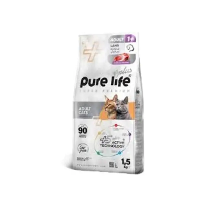 Pure Life Plus Kuzulu Yetişkin Kedi Maması 1,5 Kg