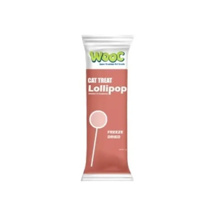 Wooc Tavuk Etli Ve Kızılcıklı Kedi Lolipopu 1,4 Gr