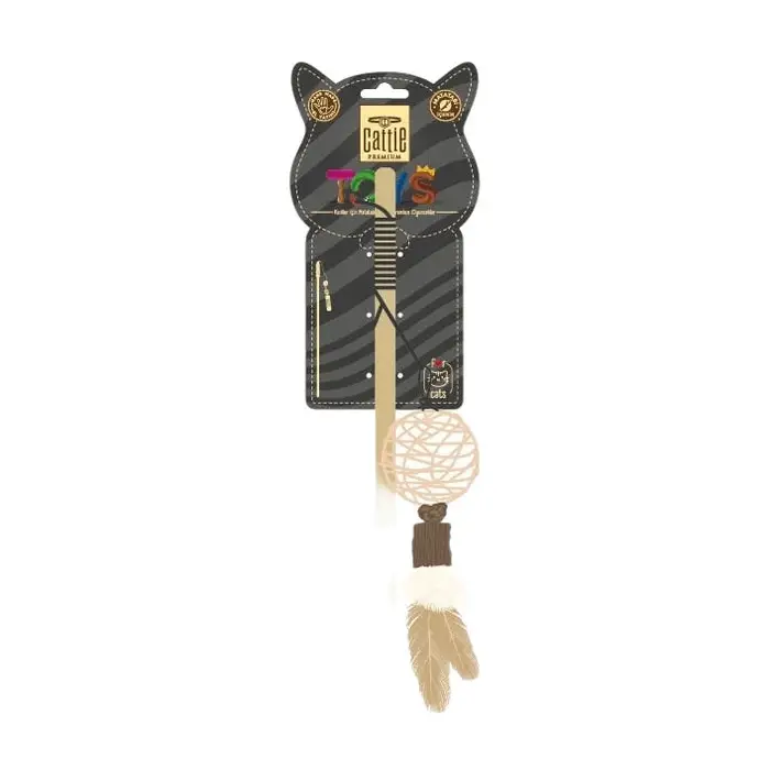 Cattie Matatabı İçerıklı Kedi Olta Oyuncağı
