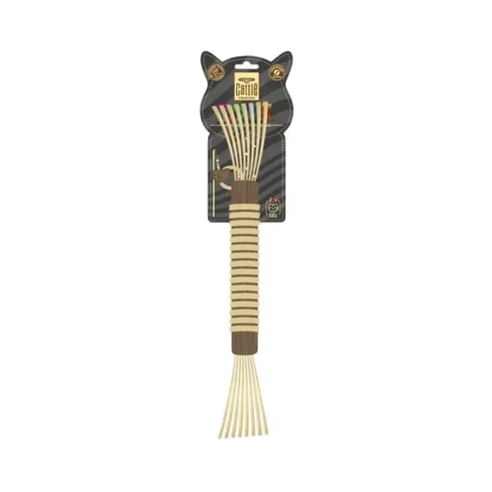 Cattie Matatabı İçerıklı Kedı Oyuncağı Püsküllü Tırmalama 35 Cm