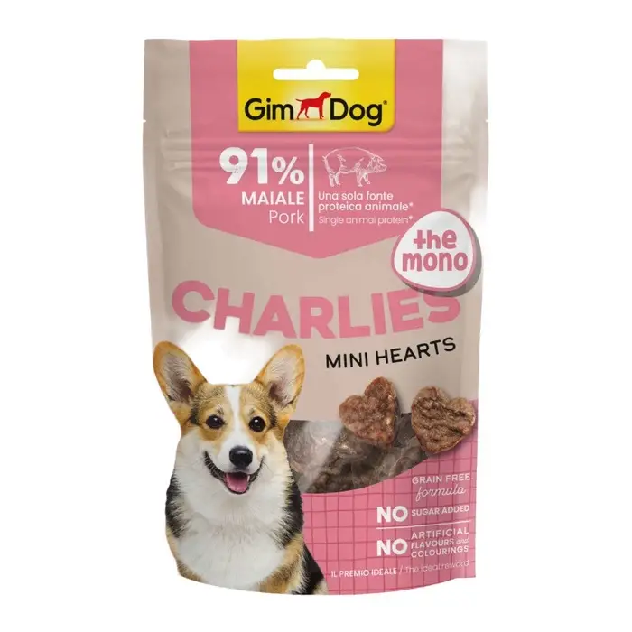 Gimdog Charlies The Mono Mini Hearts Domuz Etli Köpek Ödülü 70 Gr