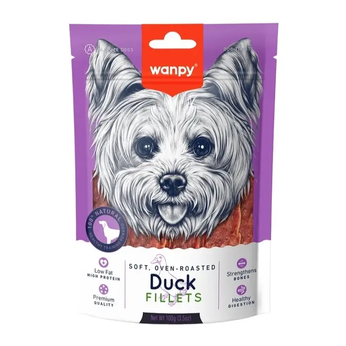 Wanpy Ördek Fileto Köpek Ödülü 100 Gr