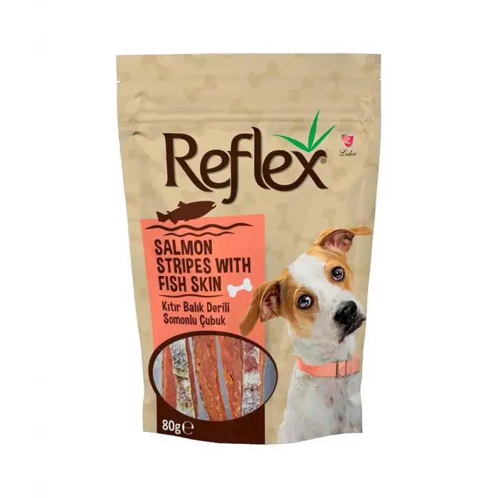 Reflex Kıtır Balık Derili Somonlu Çubuk 80 gr