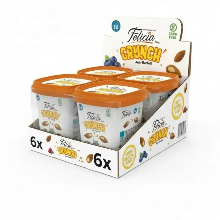 Felicia Crunch Anti Hairball Kedi Ödülü 100 Gr 6lı