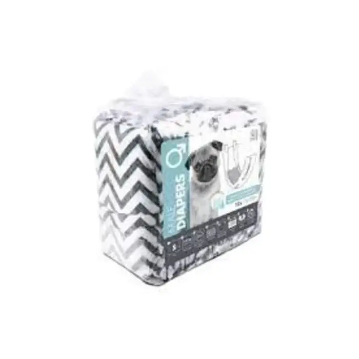 M-Pets Diapers Dişi Köpekler İçin Külot M Beden 10lu