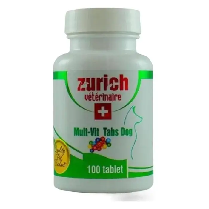 Zurich Dog Köpek Multivitamin 100 Tablet