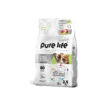 Pure Life Plus Küçük Irk Kuzulu Yavru Köpek Maması 2,5 Kg