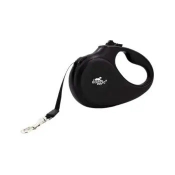 Doggie Master Otomatik Köpek Tasması Siyah Xs 3 M
