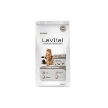 La Vital Kilo Kontrolü İçin Kuzulu Kısırlaştırılmış Kedi Maması 1,5 Kg