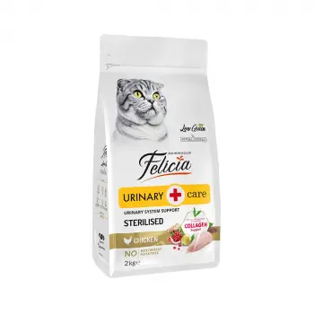 Felicia Düşük Tahıllı Hipoalerjenik Tavuklu Kısırlaştırılmış Kedi Maması 2 Kg