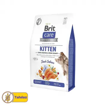 Brit Care Somon Balıklı Yavru Kedi Maması 2 kg