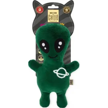 Cattie Matatabi İçerikli Kedi Oyuncağı Peluş Uzaylı 20 Cm