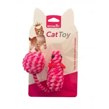 Vetinova Sargılı Top Kuyruklu Fare Kedi Oyuncağı