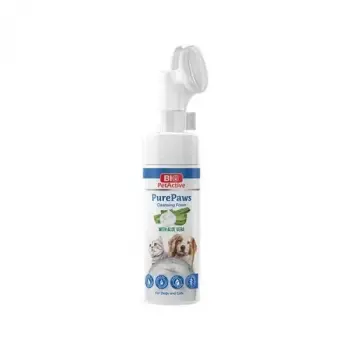 Bio PetActive Pure Paws Cleansing Foam Kedi ve Köpek Pati Temizleme Köpüğü 150 Ml