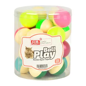 Flip Kedi Oyun Topu Renkli