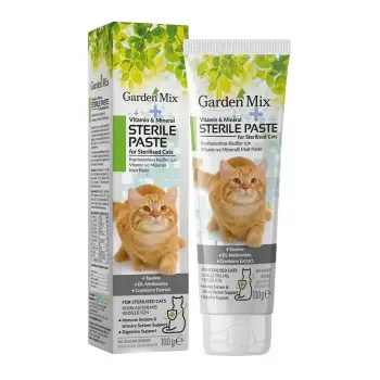 Garden Mix Kısırlaştırılmış Kediler İçin Multivitamin Macun (100 g)
