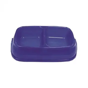 Pet Garden Küçük Boy İkili Köpek Mamave Su Kabı 0.5 Lt