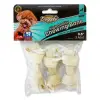 Doglife Düğümlü Kemik White 3lü