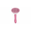 Cleanpets Basmalı Metal Uçlu Kedi & Köpek Tarağı Pembe