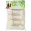 Garden Mix Beyaz Düğümlü Deri Kemik 4lü