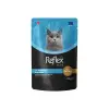 Reflex Plus Sos İçinde Et Parçacıklı Beyaz Balıklı Yaş Mama 85 Gr