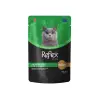 Reflex Plus Sos İçinde Et Parçacıklı Ördekli & Tavşanlı Yetişkin Kedi Maması 85 Gr