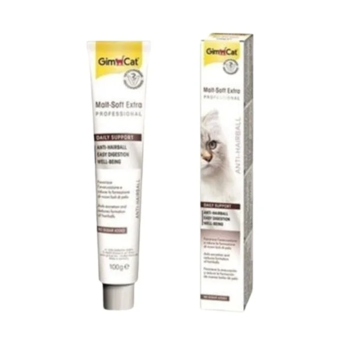 Gimcat Malt-soft Extra Tüy Yumağı Önleyici Kedi Macunu 100 Gr