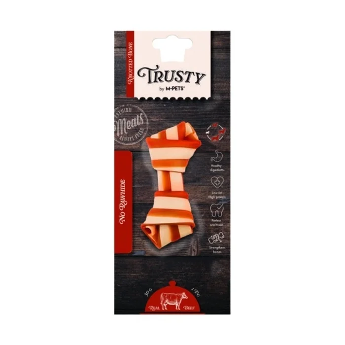 M-Pets Trusty Tatlı Patatesli Biftekli Düğüm Kemik 50 Gr 11.5 Cm