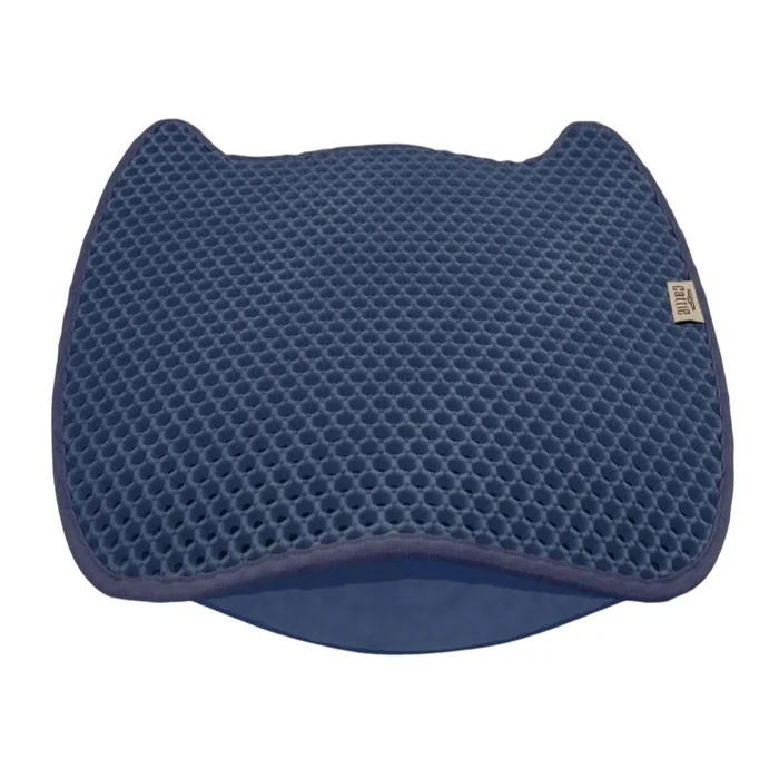 Cattie Kedi Model Kum Toplayıcı Kedi Paspası Lacivert 50x50 Cm