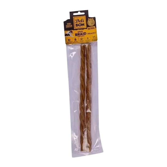 Delibon Deri El İşi Kemik Örgü Çubuk Model Naturel 2x30 Cm