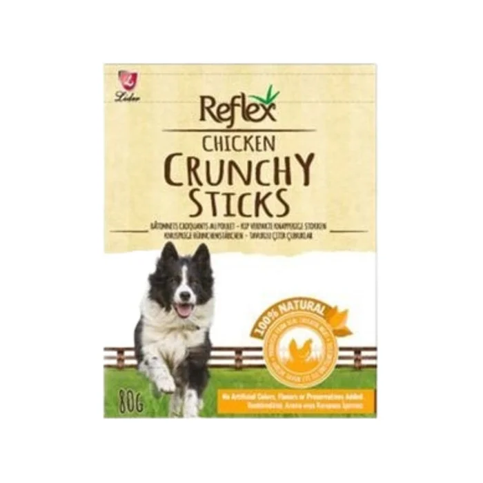 Reflex Crunchy Sticks Tavuklu Çıtır Köpek Ödül Çubukları