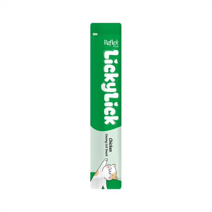 Reflex Plus Lickylick Tavuk Etli Kedi Ödül Maması (15 G)