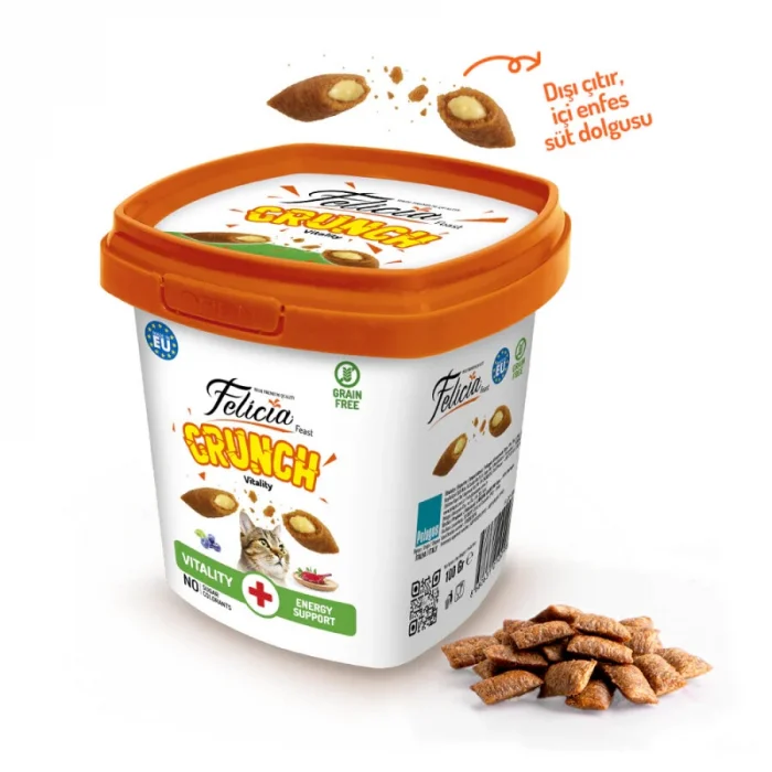 Felicia Crunch Vitality Kedi Ödülü 100 gr 6lı