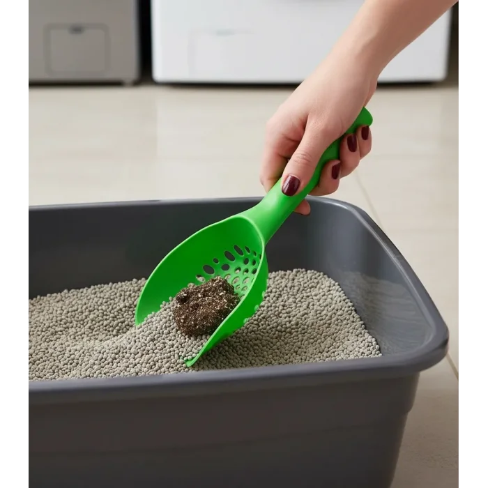 Vetinova Geniş Hazneli Büyük Boy Kedi Kumu Küreği – 30 cm