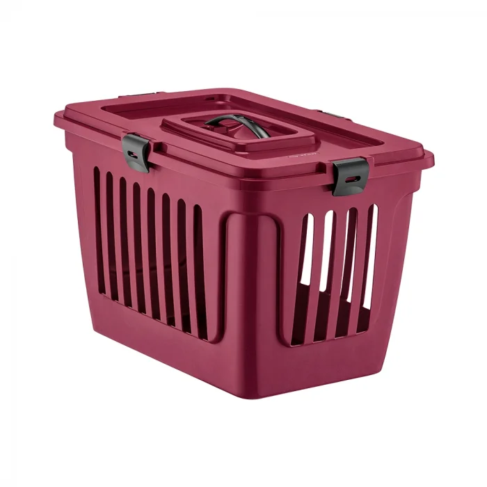 Reflex Care Troya Kedi ve Köpek Taşıma Çantası Mor (49,5 x 33,5 x 33 cm)