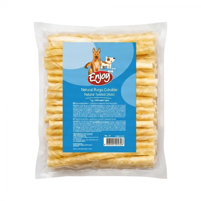 Enjoy Natural Burgu Çubuk (100 x 7 g)