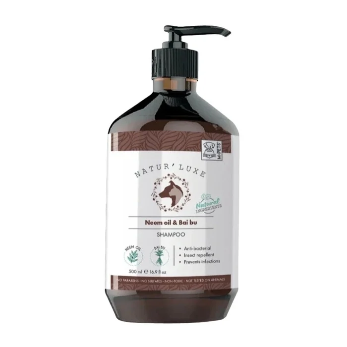 Naturluxe Dog Shampoo Neem Yağı Ve Bai Bulu Antibakteriyel Şampuan 500 Ml