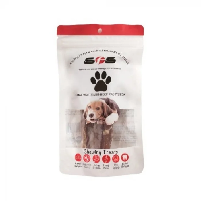 SFS Kurutulmuş Dana Sırt Siniri Köpek Ödülü 100 Gr