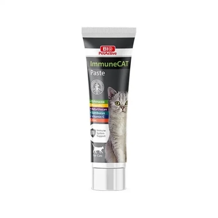 Bio PetActive İmmune Cat Bağışıklık Destekleyici Kedi Vitamin Macunu 100 Ml